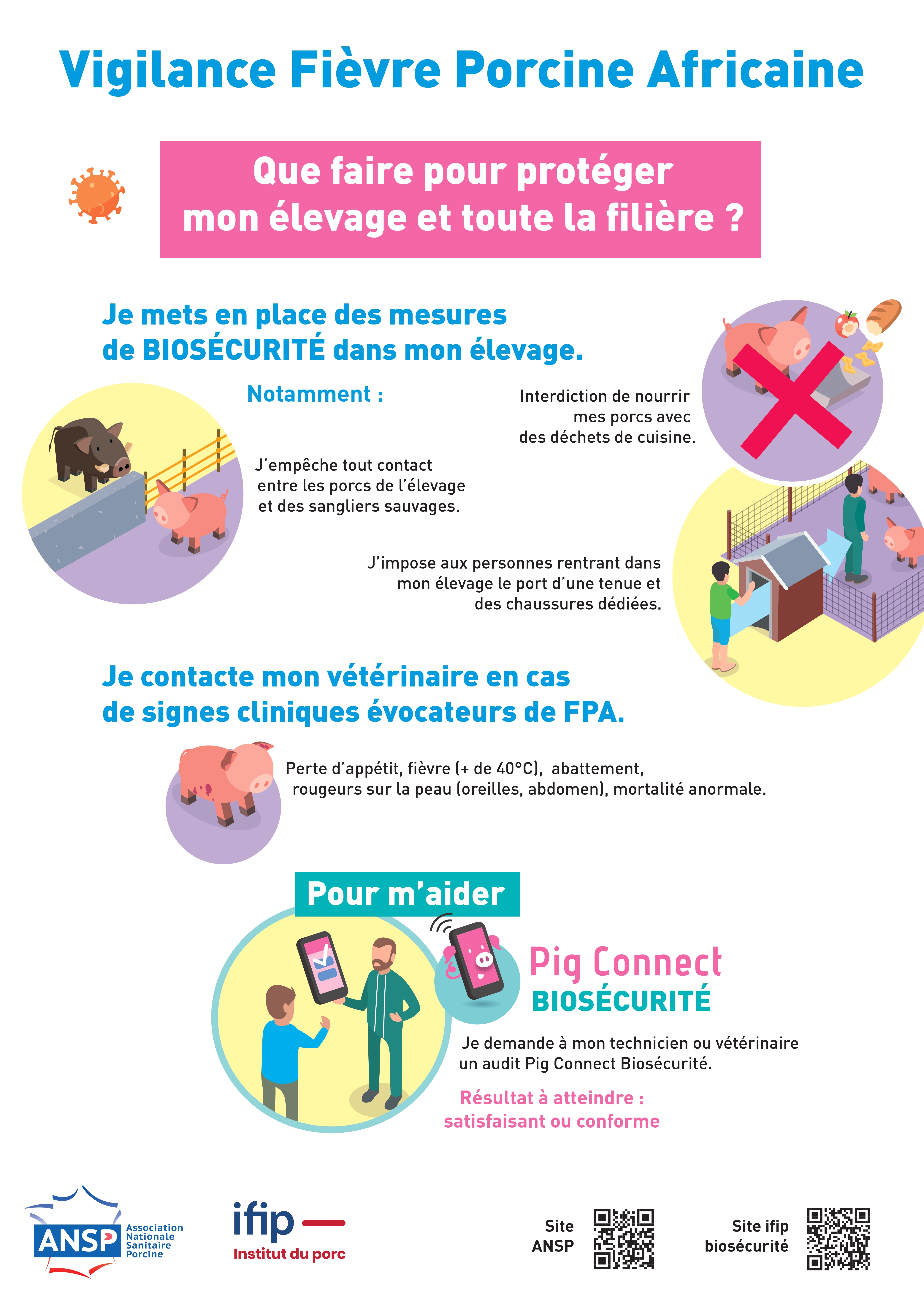 Affiche vigilance FPA biosécurité